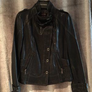 Danier Bomber Leather Jacket